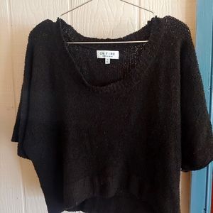 Light Sweater Crop Top